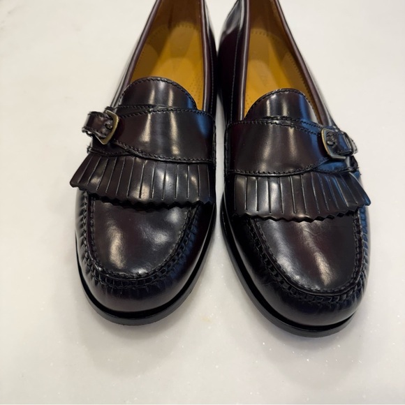 Cole Haan Men’s Kiltie Buckle Burgundy Loafers 12D Excellent!! main image 14